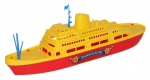 M&auml;ngulaev Wader Ship Transatlantic 56382, punane v./kollane v.