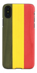 Telefoni &uuml;mbris Man&Wood, punane v./kollane v./roheline v., Apple
