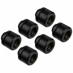 &Uuml;hendus EK Water Blocks Torque 6-Pack, must v., 6 tk
