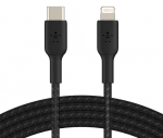 Juhe Belkin, USB Type C/Apple Lightning, must v.