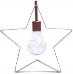 Dekoratsioon "T&auml;rn" DecoKing Industrial, 2.2 cm, 30 cm, pruun