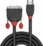 Juhe Lindy Black Line HDMI, DVI-D male, 2 m