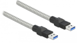 Juhe Delock USB-A, USB-A, 100 cm, mitmev&auml;rviline