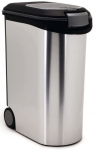Lemmikloomatoidu s&auml;ilituskast Curver Food Container, 54 l, 28 cm x 49 cm x 60 cm, h&otilde;be v./must v.
