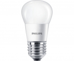 Lambipirn Philips LED, P45, 2700 &deg;K, E27, 5 W, 450 lm