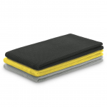 K&ouml;&ouml;gir&auml;tikute komplekt Restilo Letty Waffle, kollane v./hall v., 70 cm x 50 cm, 3 tk