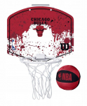 Riputatav korvpallilaud koos r&otilde;ngaga Wilson NBA Team Mini Hoop Chicago Bulls