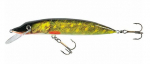Vobler Jaxon Pike 1760142, 14 cm, 21 g, must v./kollane v.