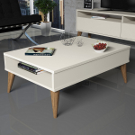 Kohvilaud Kalune Design Best, liivakarva pruun v., 90 cm x 60 cm x 34.6 cm