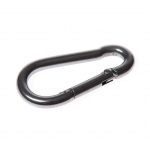 Karabiin Haushalt, tsingitud, metall, 6 cm, &Oslash; 0.6 cm