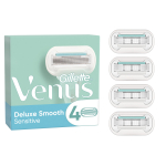 Asendusterad raseerijatele Gillette Venus Deluxe Smooth Sensitive, 4 tk