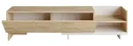 TV-laud Kalune Design Parion, tamm v./valge v., 165 cm x 35 cm x 41 cm