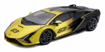 M&auml;nguauto Bburago Lamborghini Sian FKP 37 18-11100, must v./kollane v.