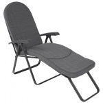 Rannalamamistool Patio H024-07PB, 142 cm x 59 cm x 105 cm