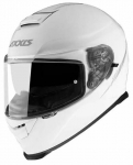 Mootorratta kiiver Axxis Eagle SV Solid A0, S (55-56 cm), valge