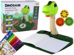 Joonistusprojektor, dinosaurus Lean Toys, roheline