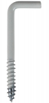 Konkskruvi Essve L, 3.5x50 mm, valge, 6 tk