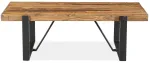 Kohvilaud Home4you Ironbridge, pruun v., 132 cm x 66 cm x 43.5 cm