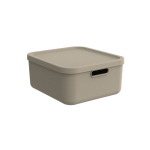 Kaanega hoiukarp Rotho Albula, 20 l, beež v., 39.5 x 35.5 x 17.7 cm