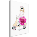 Reproduktsioon Artgeist Girl on a Scooter, h-a-0166-b-a, 20 cm x 30 cm
