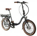 Elektriratas Geobike Carat 2.0, 17'', 20", 250 W, 10.4 Ah, must v.