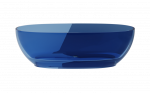 Vann, teisaldatav Besco Mexa Blue Wave, 170 cm x 78 cm x 55 cm, ovaalne, sinine/valge