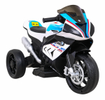 Laste elektriline mootorratas BMW HP4, sinine v./valge v./punane v.