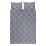 Voodipesukomplekt Domoletti Decora D-889, hall v., 160 x 200 cm