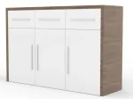 Kummut ADRK Marden, pruun v./valge v., 98 cm x 39 cm x 130 cm