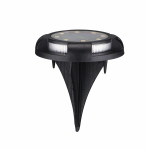 Maasse torgatav p&auml;ikesepaneeliga valgusti Domoletti MS10691, IP44, must v.