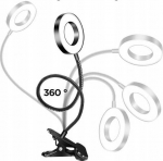 Laualambid Vegas Professional Live Stream, LED, 12W, valge v./must v.