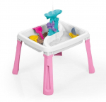 Laste m&auml;ngulaud Dolu 3in1 25777, valge v./roosa v.