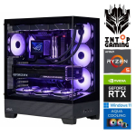 Statsionaarne arvuti Intop Ryzen 5 7600X, 3 TB, DDR5 32 GB, SSD+HDD 1 TB 2 TB, Nvidia GeForce RTX5060 8 GB GDDR7, Windows 11 Pro