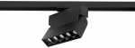 Valgusti siinide jaoks Nowodvorski Profile Focus, LED, 4000 &deg;K, 1 x 9 W, must v.