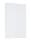 Rippuv vannitoakapp Elita, valge v., 12.6 cm x 50 cm x 80 cm