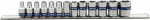Kuusnurksete peade komplekt King Tony, 240 mm, 4 - 13 mm, 1/4", &Oslash;20 mm
