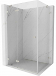 Du&scaron;ikabiin Mexen Lunar 834-095-070-97-00-L, ristk&uuml;lik, aluseta, 95 cm x 70 cm x 200 cm, l&auml;bipaistev v./h&otilde;be v./karastatud