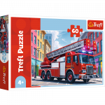 Pusle Trefl Fire Truck 17405, 22 cm x 33 cm, 60 tk, mitmev&auml;rviline