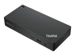 Dokkimisjaam Lenovo ThinkPad Universal USB-C Smart Dock - ThinkSmart Edition (40BN0135EU), must v.