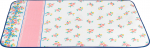 Kate triikimislauale Maximex Easy Glider Flowerage, 100 cm x 65 cm, valge v./roosa v.