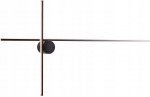 Valgusti seinale Maxlight Arne W0370, LED, 3000 &deg;K, 1 x 15 W, must v.
