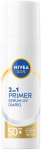P&auml;ikesekaitseseerum tooted n&auml;ole Nivea Sun 2-in-1 Primer SPF50+, 30 ml