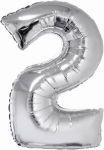 Fooliumist &otilde;hupall number GoDan Beauty & Charm Nr. 2 (92 cm), h&otilde;be v.