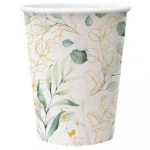 &Uuml;hekordne tass Paw Decor Collection Golden Eucaliptus, 250 ml, 8 tk