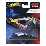 M&auml;nguauto Mattel Hot Wheels Premium F1 VCARB Isack Hadjar JKD91, 1:64, mitmev&auml;rviline