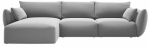 Nurgadiivan Cosmopolitan Design Matera Velvet Salvador 17, hall v., vasak, 171 x 280 cm x 85 cm