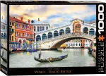 Pusle Eurographics Cities Venice Rialto Bridge 6000-0766, 67.6 cm x 48.9 cm, 1000 tk, mitmev&auml;rviline