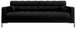 Diivan Cosmopolitan Design Bali Neve 100, must v., 96 x 217 cm x 75 cm