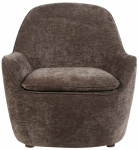 Tugitool Homla Sofeiro 245261, pruun v., 74.5 cm x 52 cm x 75.5 cm