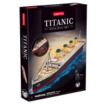 3D-pusle Cubicfun Titanic M, 61 cm x 10.9 cm, 125 tk, mitmev&auml;rviline